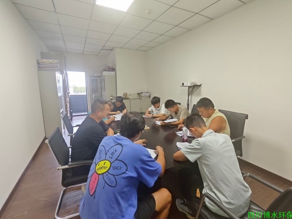四川凯发一触即发环保 | 污水站运维人才8月培训考核 如期开展